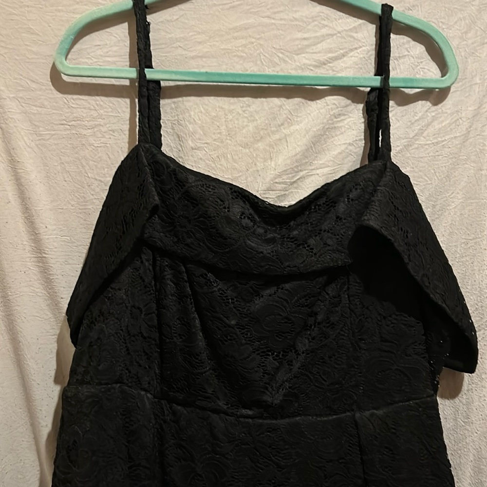 Torrid brand tea length dress.